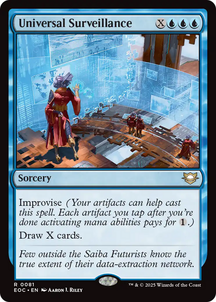 Universal Surveillance [Edge of Eternities Commander] | Exor Games Summserside