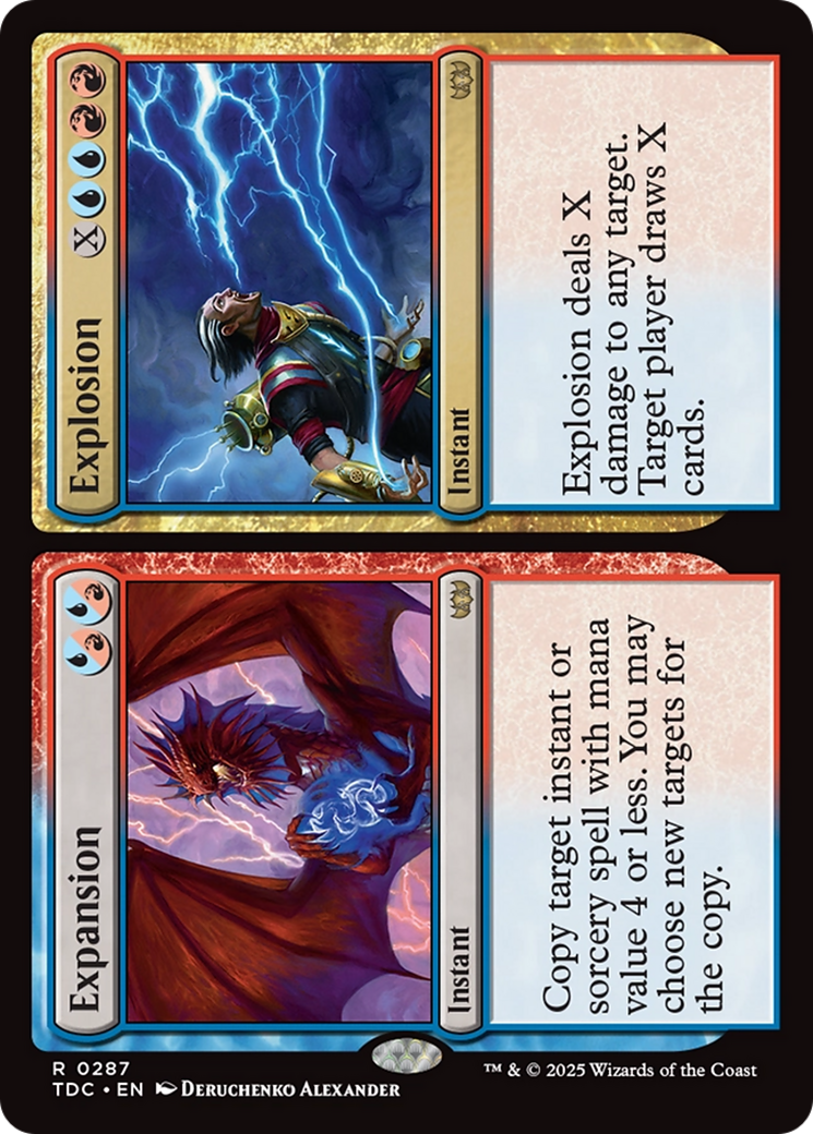 Expansion // Explosion [Tarkir: Dragonstorm Commander] | Exor Games Summserside