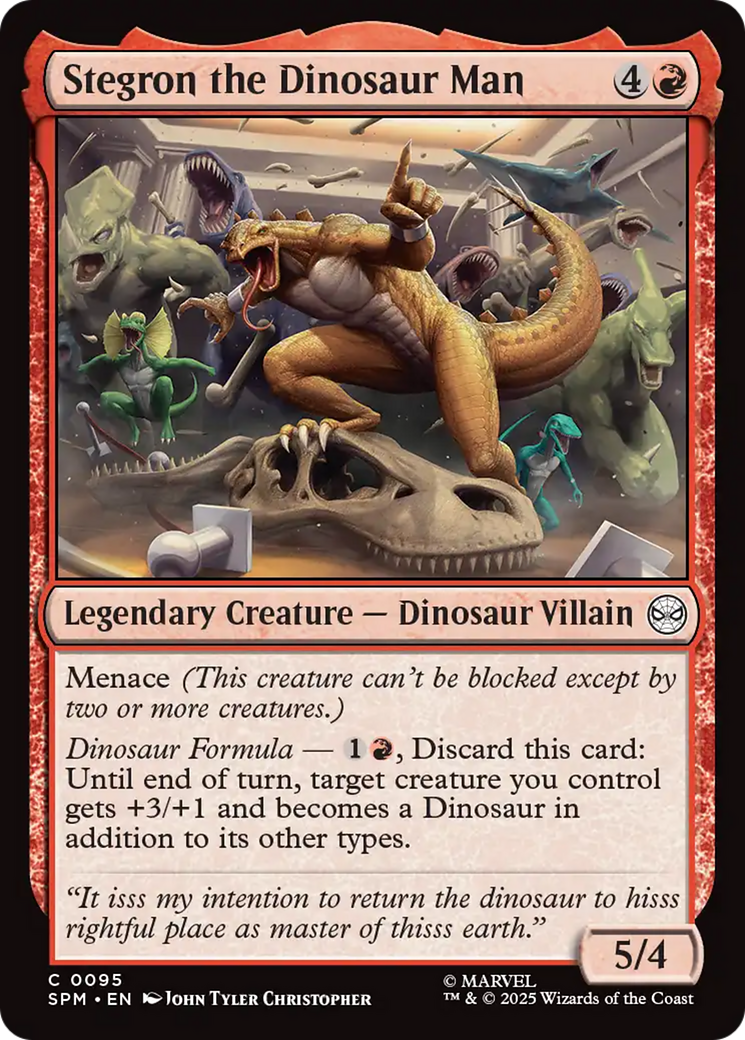 Stegron the Dinosaur Man [Marvel's Spider-Man] | Exor Games Summserside