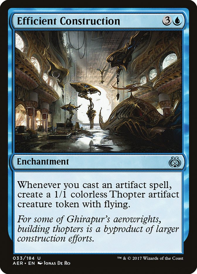 Efficient Construction [Aether Revolt] | Exor Games Summserside