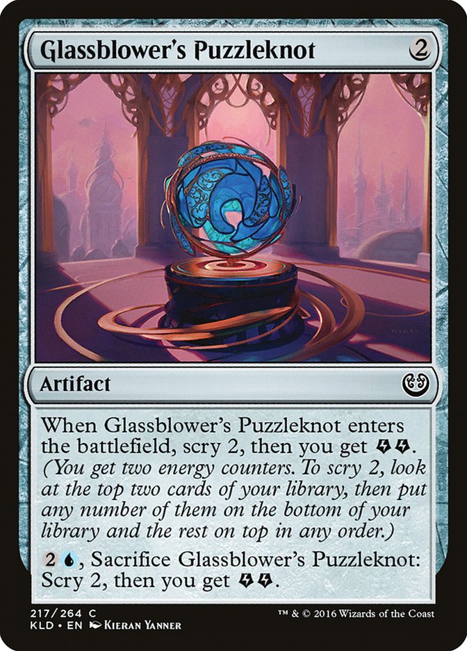 Glassblower's Puzzleknot [Kaladesh] | Exor Games Summserside