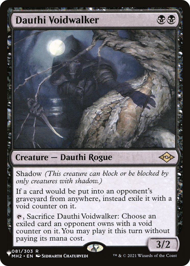 Dauthi Voidwalker [The List Reprints] | Exor Games Summserside