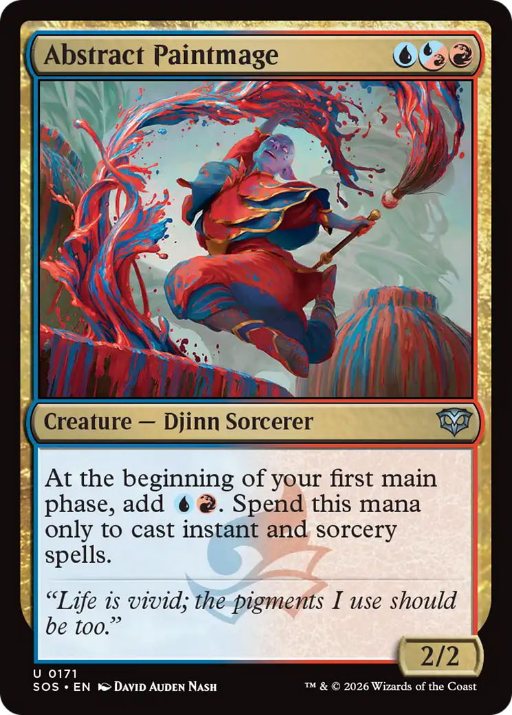 Abstract Paintmage [Secrets of Strixhaven] | Exor Games Summserside