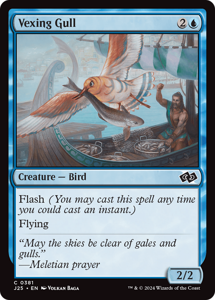 Vexing Gull [Foundations Jumpstart] | Exor Games Summserside