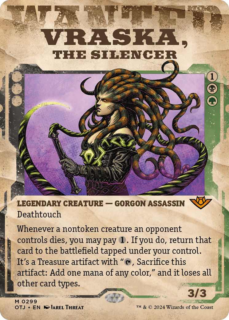 Vraska, the Silencer (Showcase) [Outlaws of Thunder Junction] | Exor Games Summserside