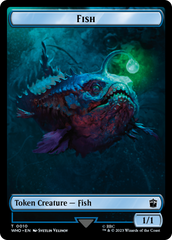 Fish // Alien Insect Double-Sided Token [Doctor Who Tokens] | Exor Games Summserside