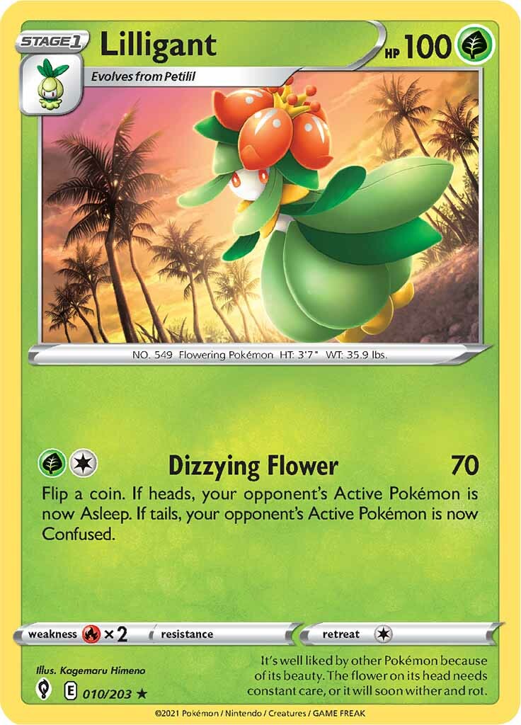 Lilligant (010/203) [Sword & Shield: Evolving Skies] | Exor Games Summserside