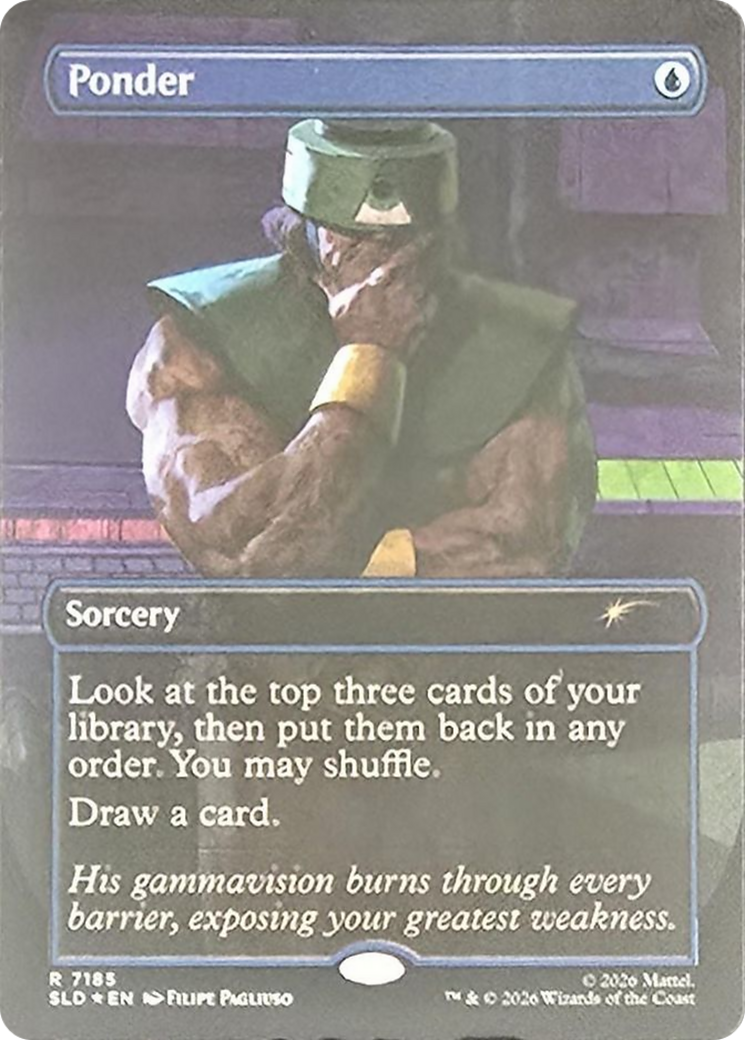 Ponder (7185) [Secret Lair Drop Series] | Exor Games Summserside