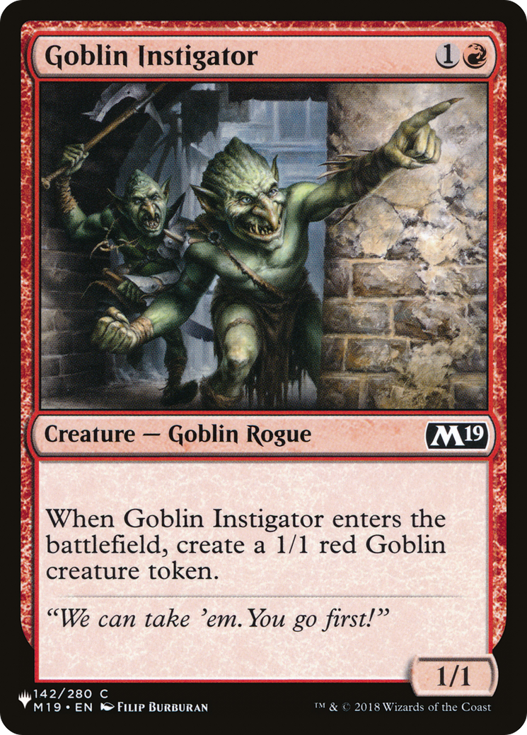 Goblin Instigator [The List] | Exor Games Summserside