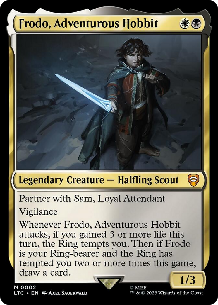 Frodo, Adventurous Hobbit [The Lord of the Rings: Tales of Middle-Earth Commander] | Exor Games Summserside