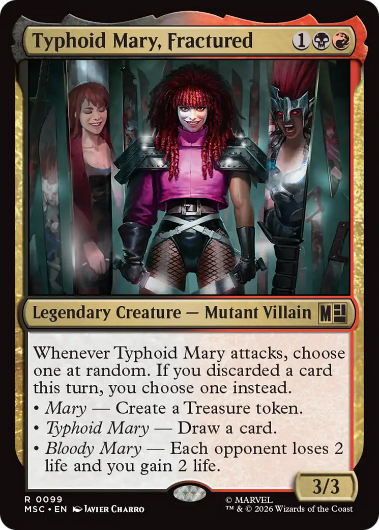 Typhoid Mary, Fractured (Surge Foil) [Marvel Super Heroes Commander] | Exor Games Summserside