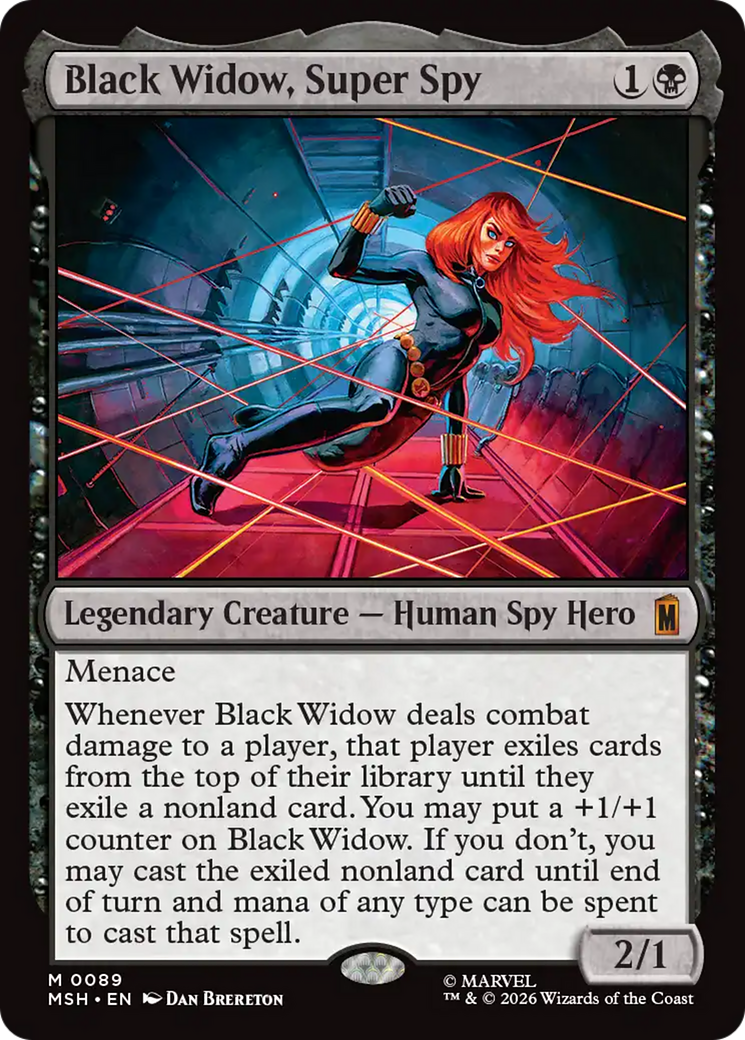 Black Widow, Super Spy [Marvel Super Heroes] | Exor Games Summserside