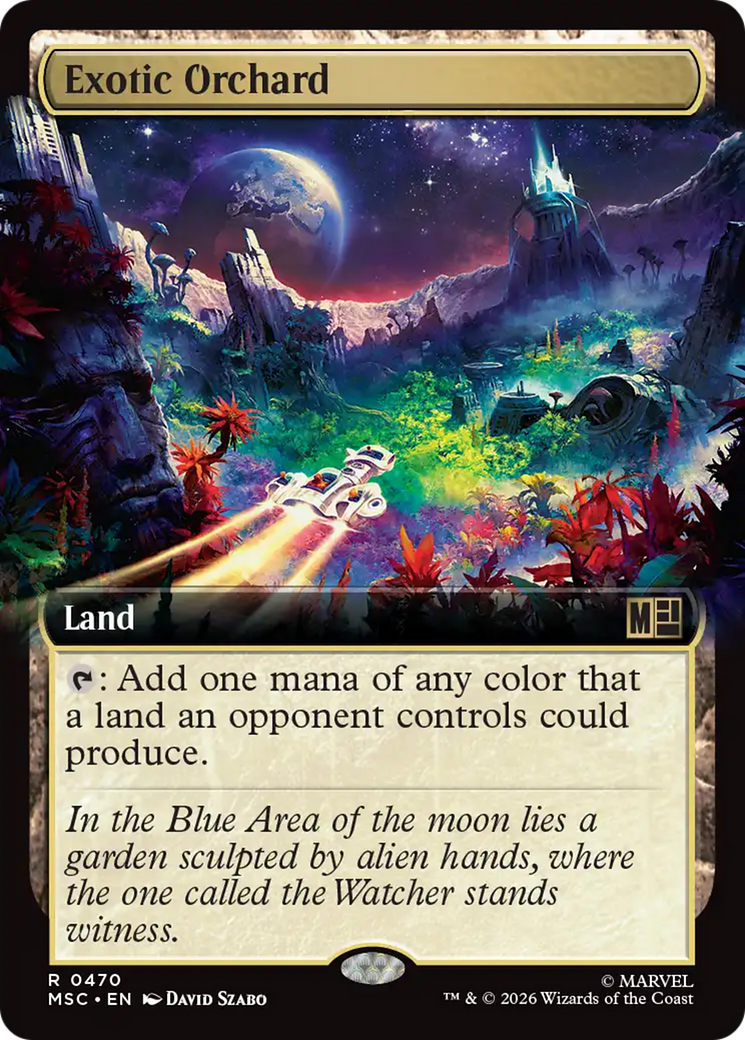 Exotic Orchard (Extended Art) [Marvel Super Heroes Commander] | Exor Games Summserside