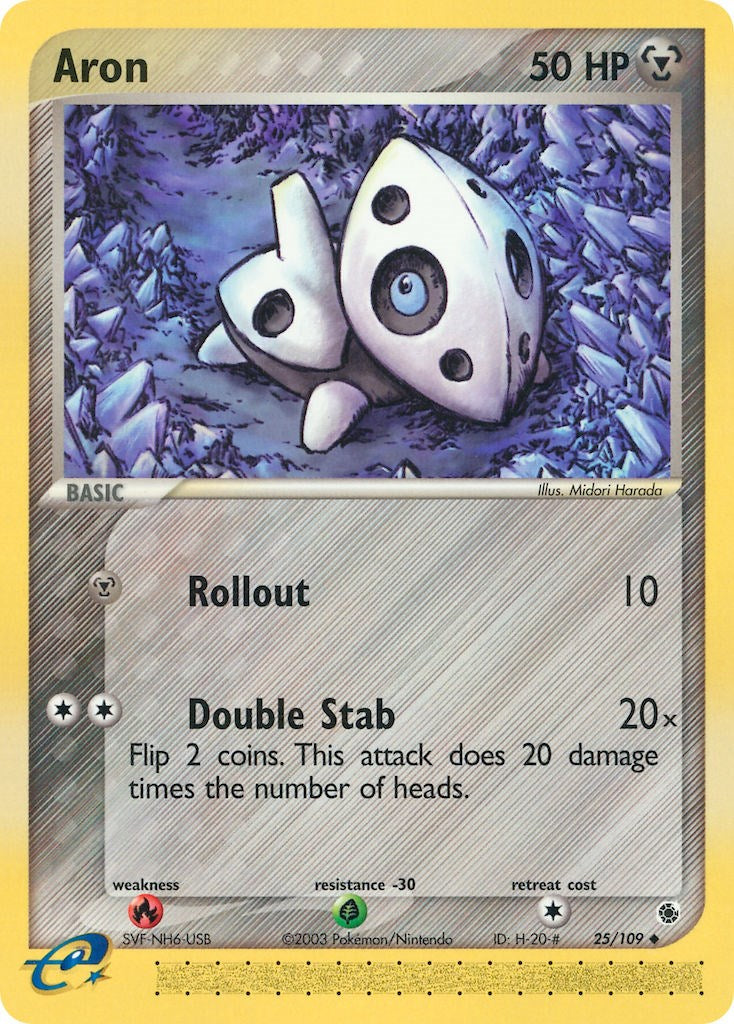Aron (25/109) [EX: Ruby & Sapphire] | Exor Games Summserside