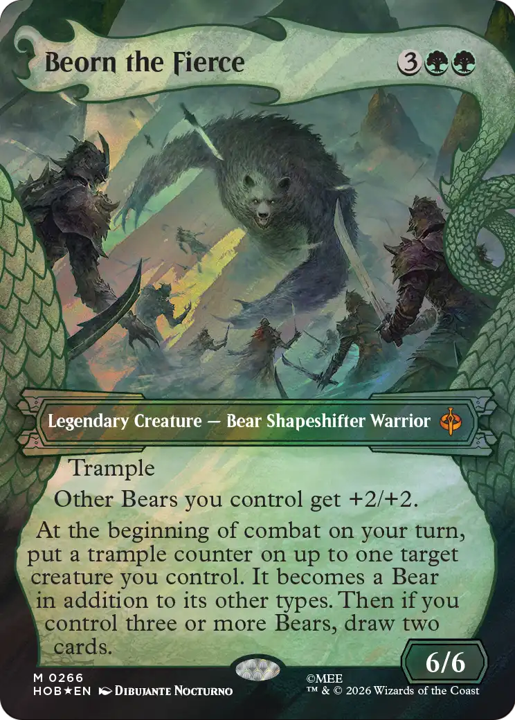 Beorn the Fierce (Showcase) (Surge Foil) [The Hobbit] | Exor Games Summserside