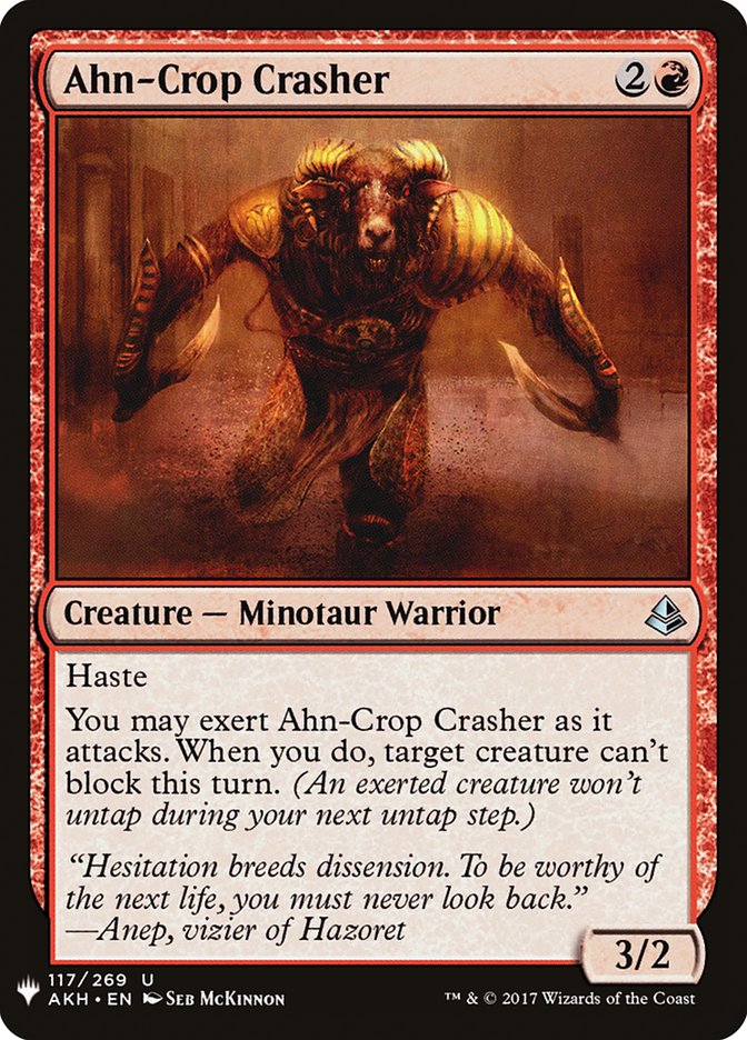 Ahn-Crop Crasher [Mystery Booster] | Exor Games Summserside