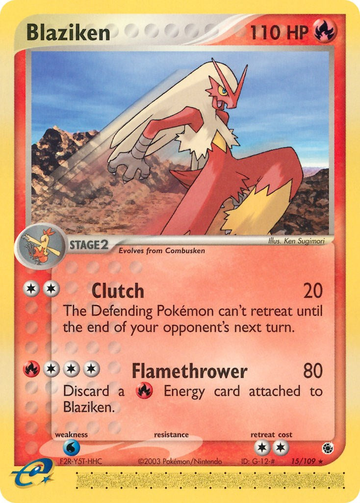 Blaziken (15/109) [EX: Ruby & Sapphire] | Exor Games Summserside