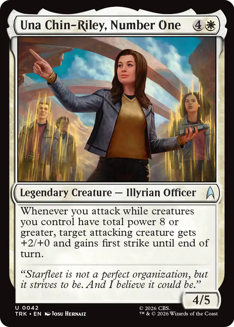 Una Chin-Riley, Number One [Star Trek] | Exor Games Summserside