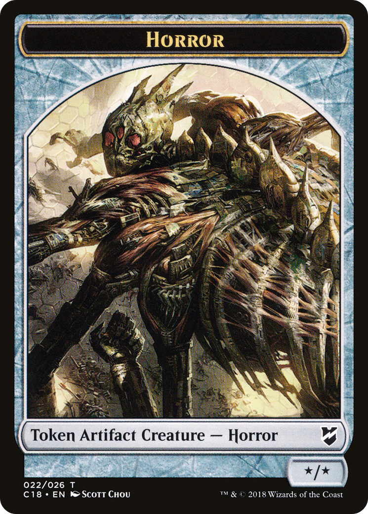Inkling // Horror Double-Sided Token [The List] | Exor Games Summserside