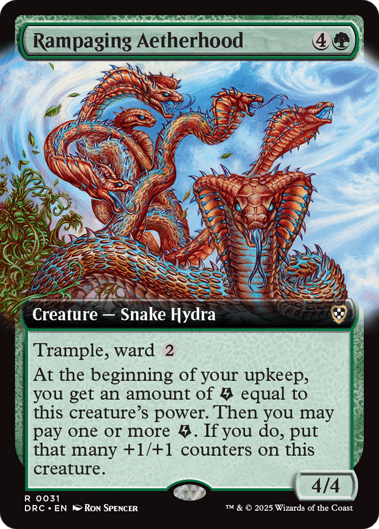 Rampaging Aetherhood (Extended Art) [Aetherdrift Commander] | Exor Games Summserside