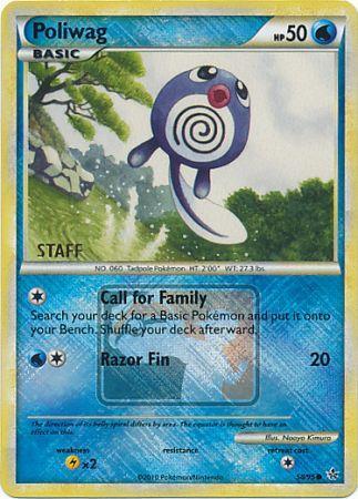 Poliwag (58/95) (League Promo Staff) [HeartGold & SoulSilver: Unleashed] | Exor Games Summserside