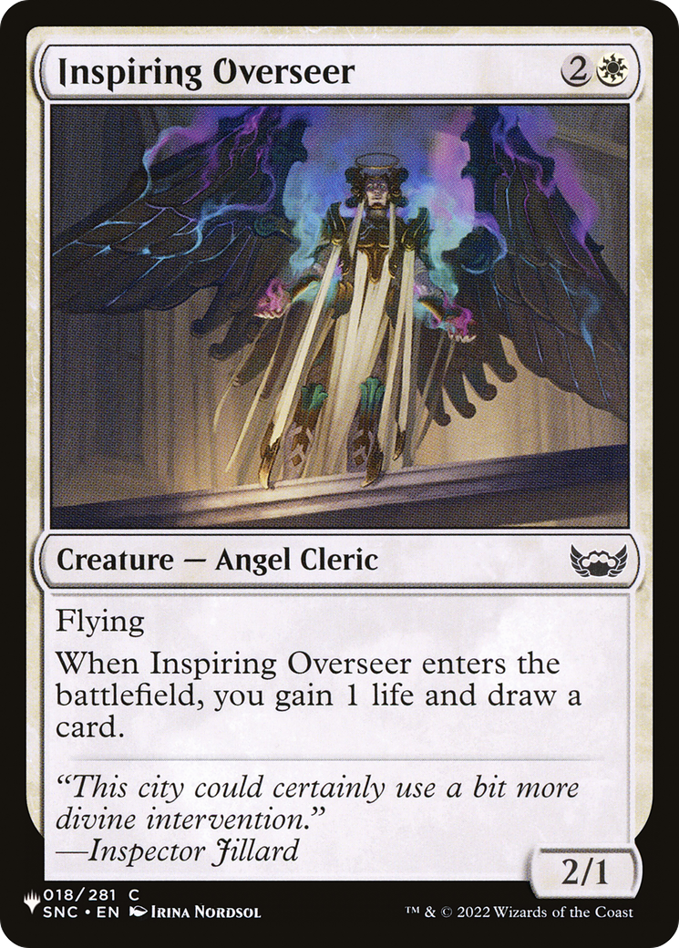Inspiring Overseer [The List] | Exor Games Summserside