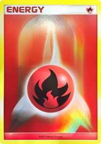 Fire Energy (2007 2008 League Promo) [League & Championship Cards] | Exor Games Summserside