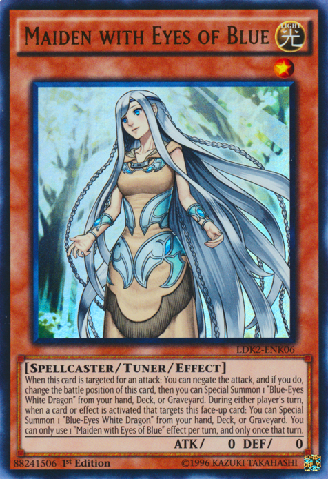 Maiden with Eyes of Blue [LDK2-ENK06] Ultra Rare | Exor Games Summserside