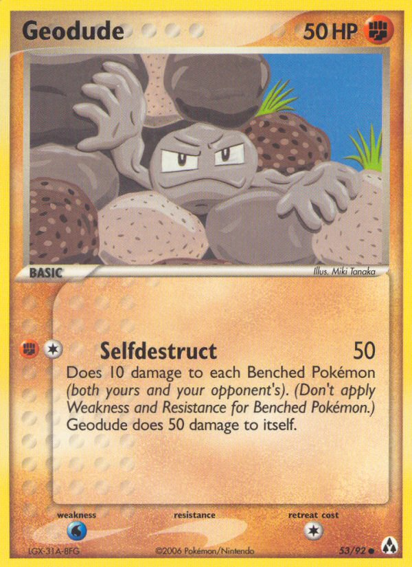 Geodude (53/92) [EX: Legend Maker] | Exor Games Summserside