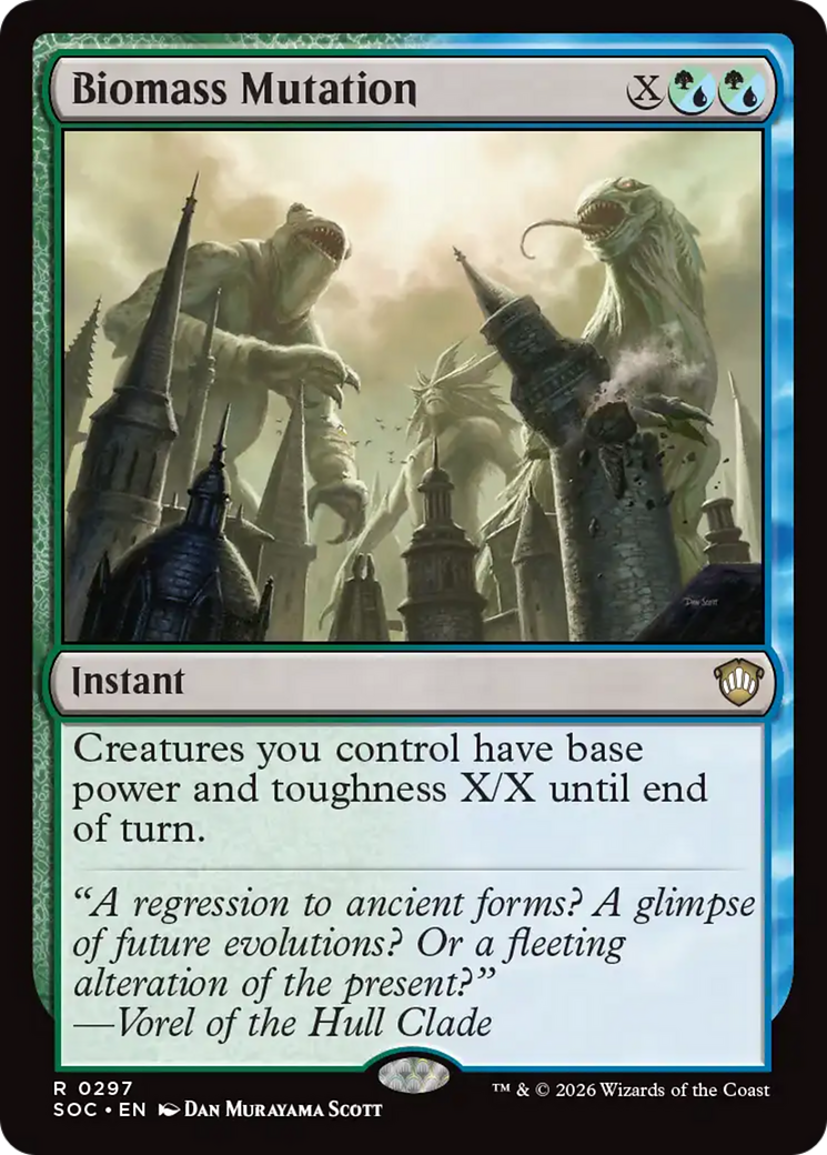 Biomass Mutation [Secrets of Strixhaven Commander] | Exor Games Summserside