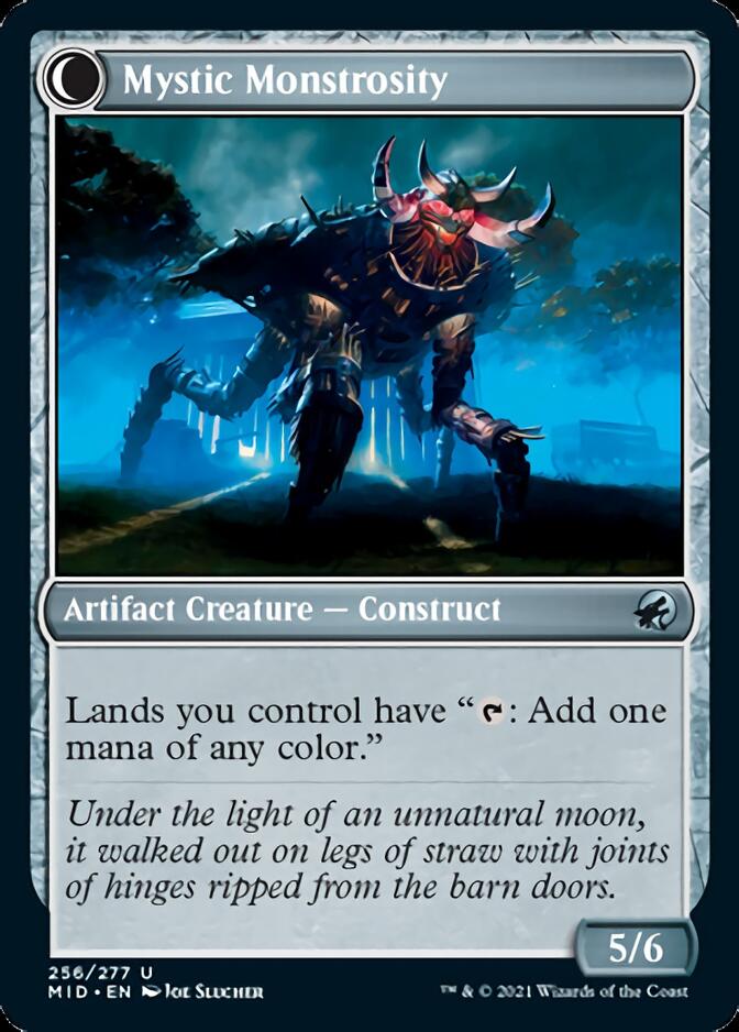 Mystic Skull // Mystic Monstrosity [Innistrad: Midnight Hunt] | Exor Games Summserside