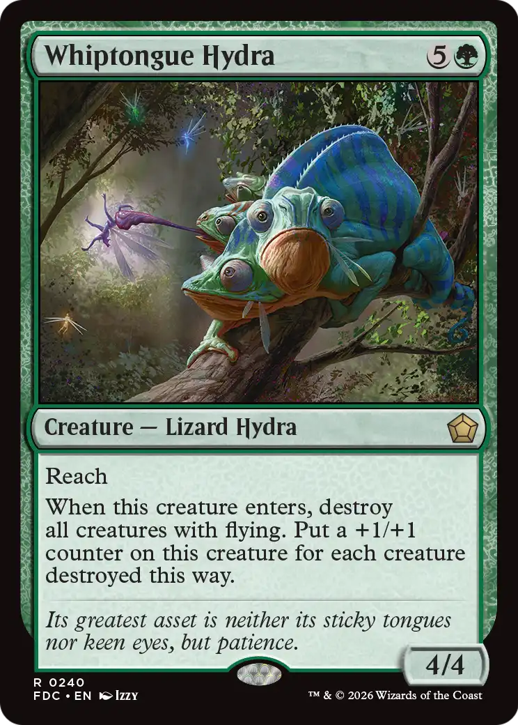Whiptongue Hydra [Foundations Commander] | Exor Games Summserside
