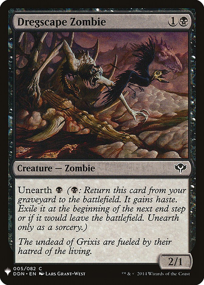 Dregscape Zombie [Mystery Booster] | Exor Games Summserside