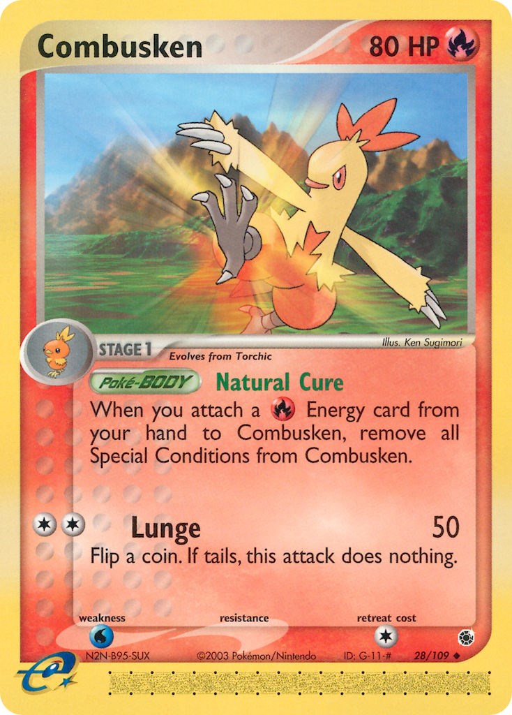 Combusken (28/109) [EX: Ruby & Sapphire] | Exor Games Summserside