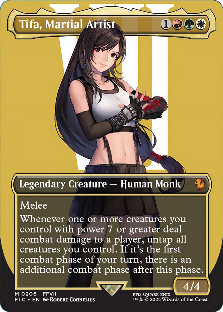 Tifa, Martial Artist (Borderless) [FINAL FANTASY Commander] | Exor Games Summserside