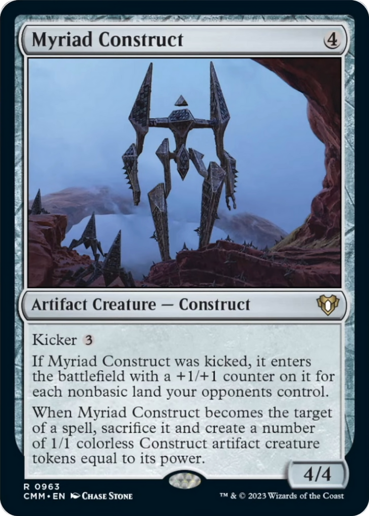 Myriad Construct [Commander Masters] | Exor Games Summserside