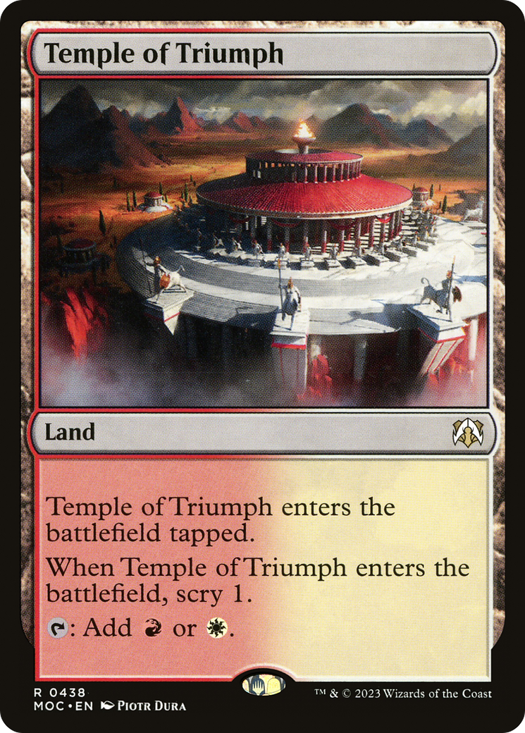 Temple of Triumph [March of the Machine Commander] | Exor Games Summserside