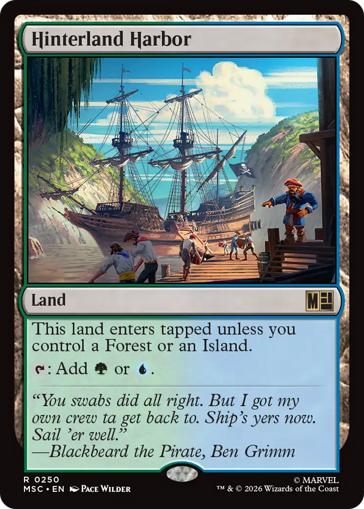 Hinterland Harbor (Surge Foil) [Marvel Super Heroes Commander] | Exor Games Summserside