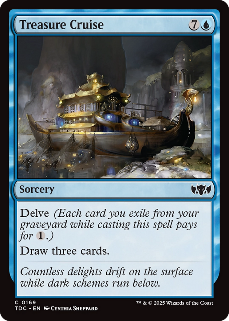 Treasure Cruise [Tarkir: Dragonstorm Commander] | Exor Games Summserside