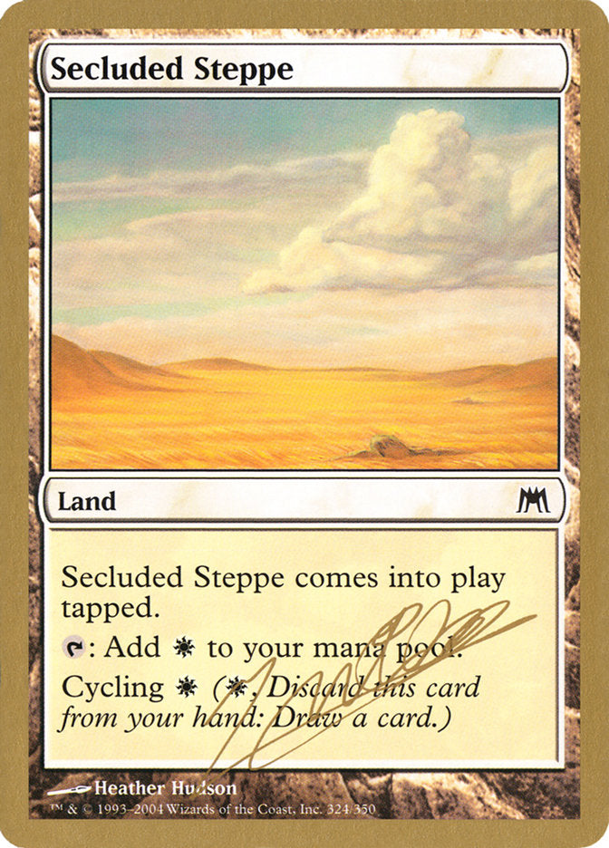 Secluded Steppe (Julien Nuijten) [World Championship Decks 2004] | Exor Games Summserside