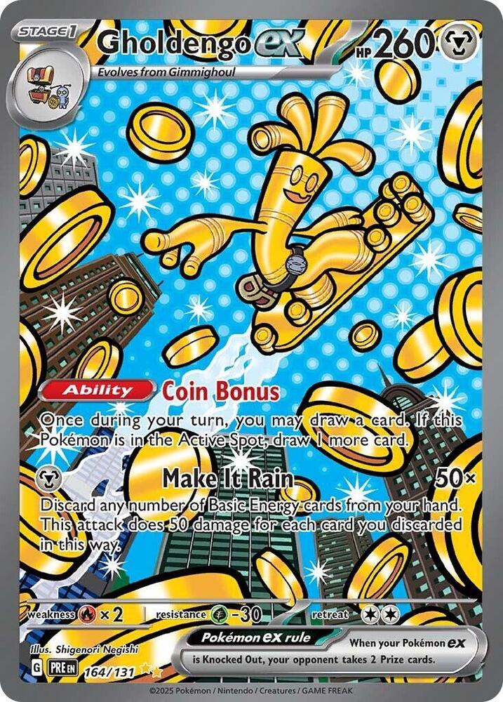 Gholdengo ex (164/131) [Scarlet & Violet: Prismatic Evolutions] | Exor Games Summserside