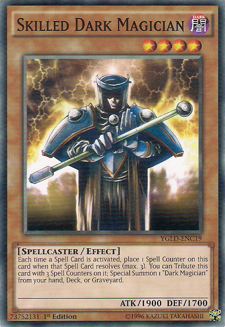 Skilled Dark Magician [YGLD-ENC19] Common | Exor Games Summserside