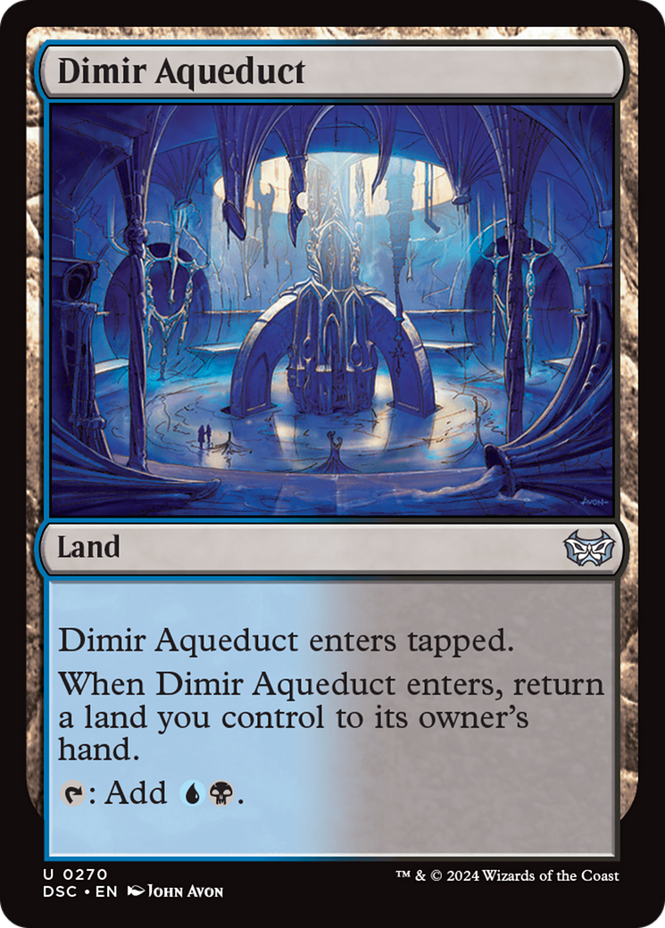 Dimir Aqueduct [Duskmourn: House of Horror Commander] | Exor Games Summserside