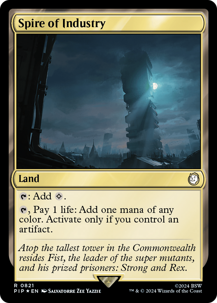 Spire of Industry (Surge Foil) [Fallout] | Exor Games Summserside