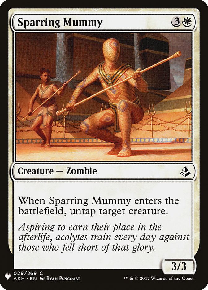 Sparring Mummy [Mystery Booster] | Exor Games Summserside