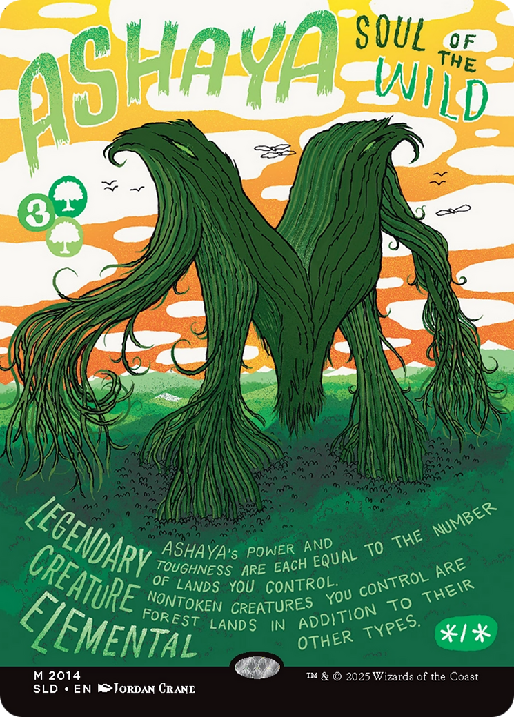 Ashaya, Soul of the Wild [Secret Lair Drop Series] | Exor Games Summserside