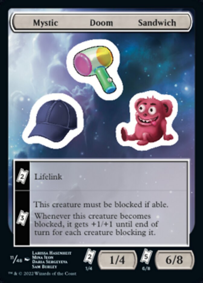 Mystic Doom Sandwich [Unfinity Stickers] | Exor Games Summserside