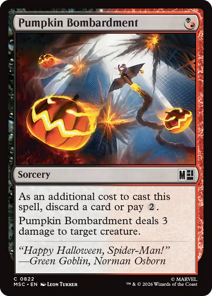 Pumpkin Bombardment [Marvel Super Heroes Commander] | Exor Games Summserside