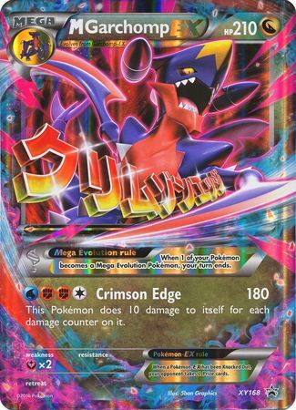 M Garchomp EX (XY168) (Jumbo Card) [XY: Black Star Promos] | Exor Games Summserside