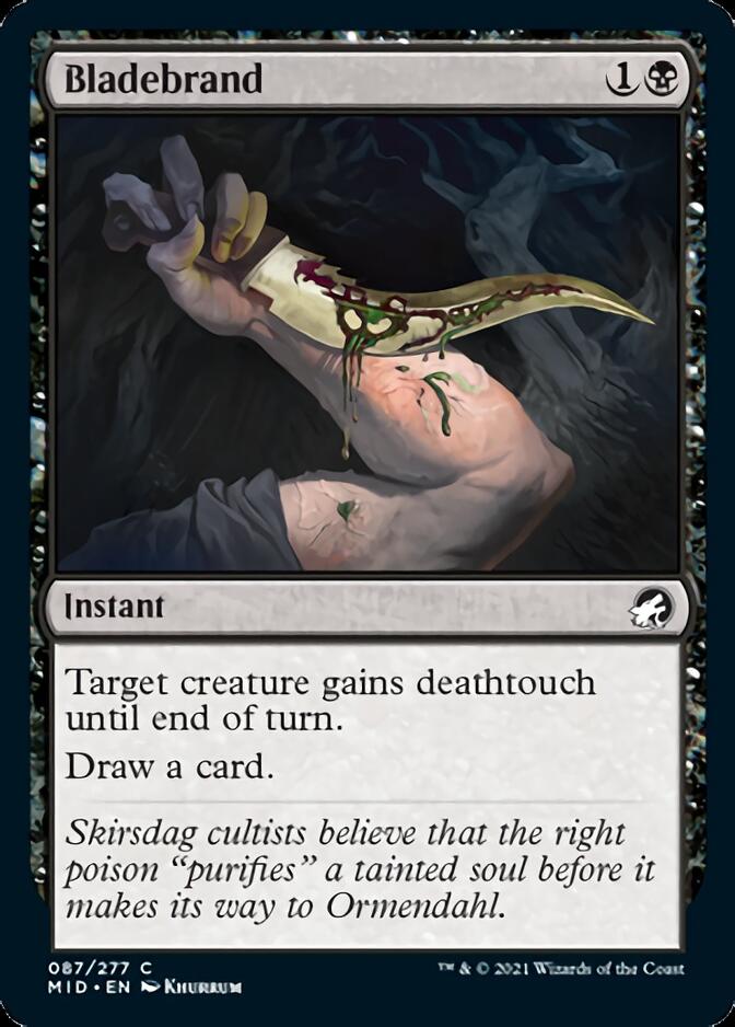Bladebrand [Innistrad: Midnight Hunt] | Exor Games Summserside